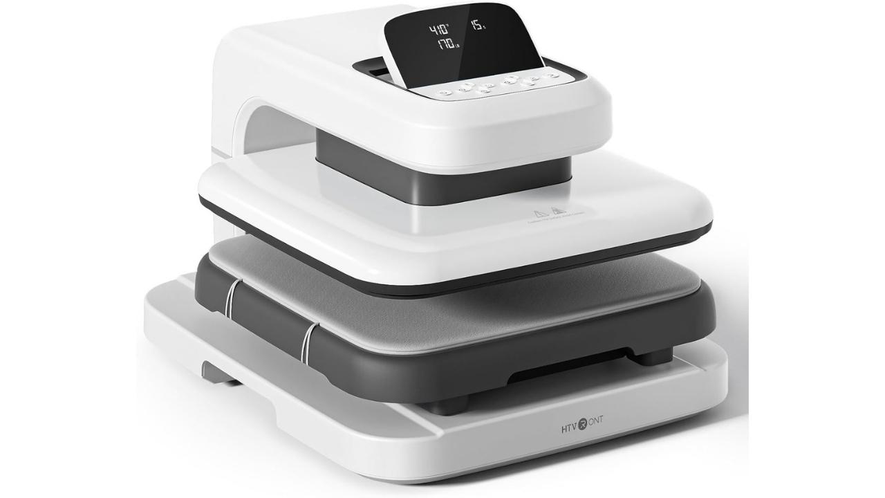 HTVRONT Auto Heat Press 2 (15x15 Heat Press Machine)