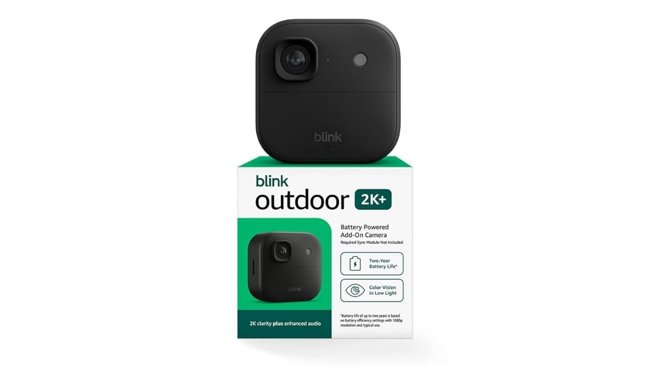 Blink Outdoor 2K+ Wireless Smart Security Camera