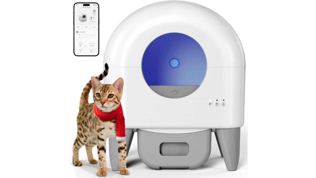 Fumoi Automatic Self-Cleaning Cat Litter Box