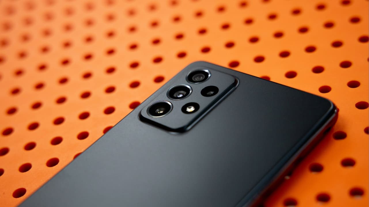 An Android phone on a table