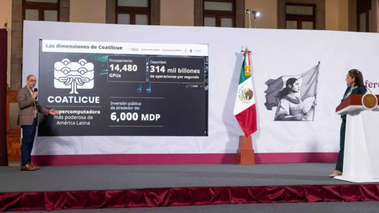 Mexico unveils Coatlicue, a new supercomputer designed to improve climate forecasting and national data analysis.