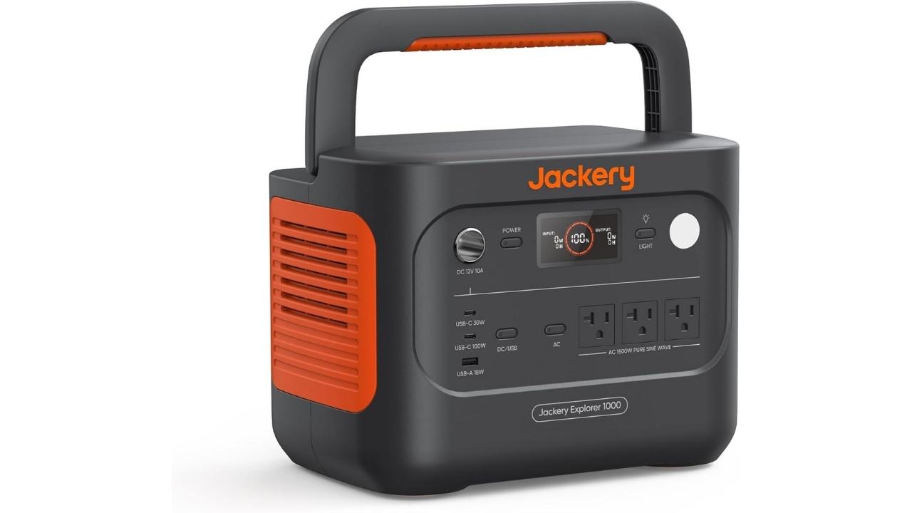 Jackery Explorer 1000 v2 Portable Power Station