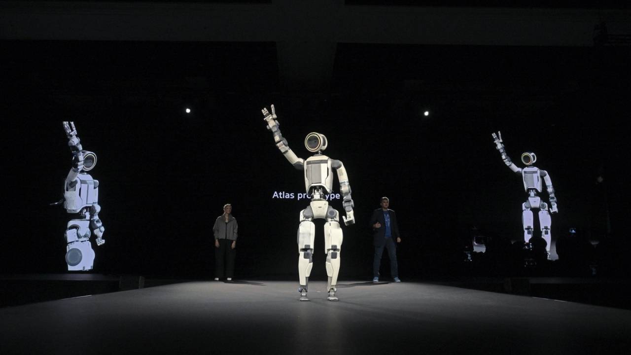 Atlas is designed to bend, lift, balance and move through factory spaces built for human workers.