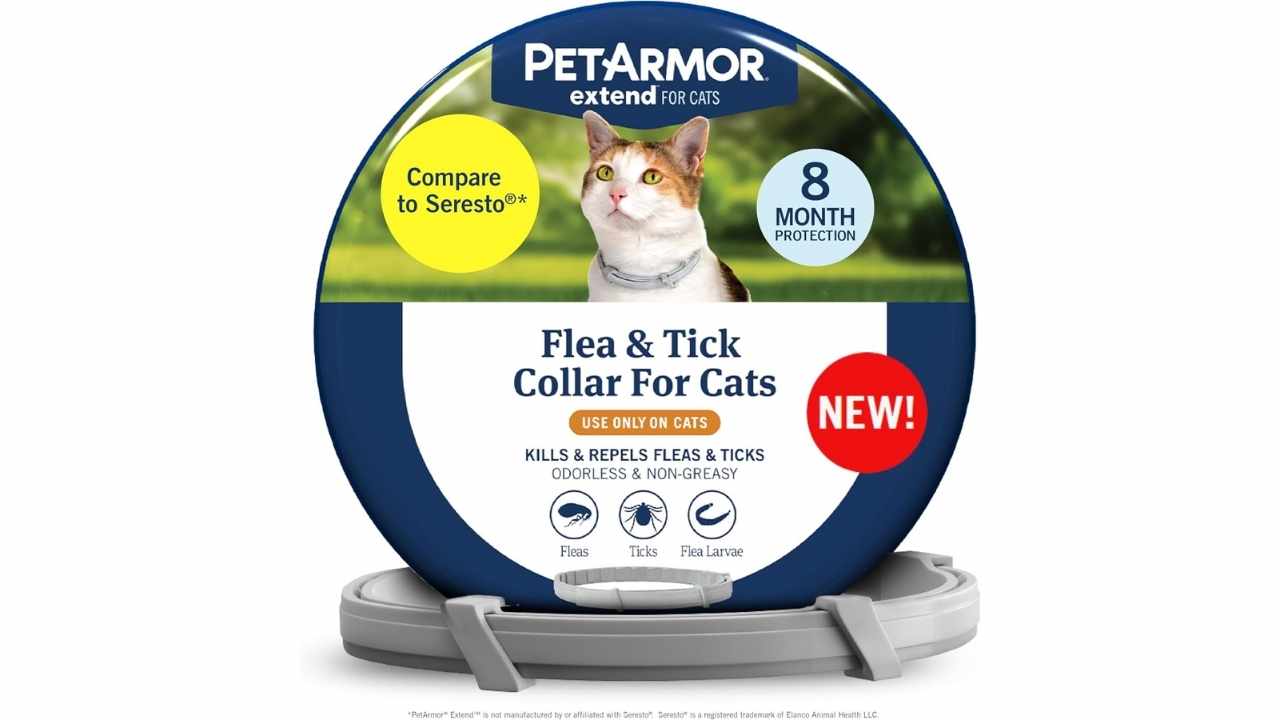 PetArmor Extend Flea and Tick Collar for Cats