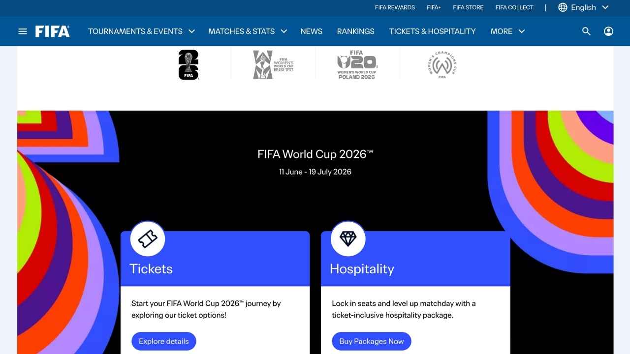 The real FIFA ticketing page is the safest place to start, since scammers are creating spoofed sites that look official.