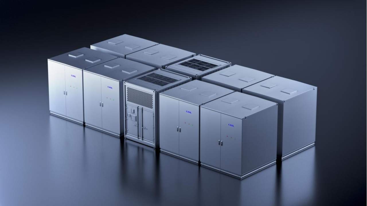 CATL unveiled its TENER Sodium Energy Storage System in Munich as sodium-ion batteries move closer to commercial grid storage.